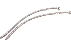 Подводка к смесителю (пара; 0.6 м; 1/2F-M10) VRT 521795