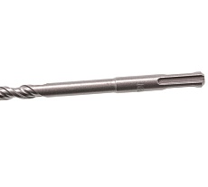 Бур по бетону, двойная спираль, Cobalt W-tip (10x460 мм; SDS PLUS) Denzel 705020