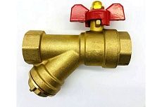 Кран фильтр PROFLINE 1/2 ВВ бабочка латунь УТ-00044899