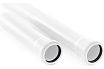 Труба RTP ELITE МК ПП 40x1,8х1500 белый 43336