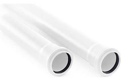 Труба RTP ELITE МК ПП 40x1,8х1500 белый 43336
