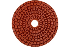 Круг алмазный гибкий шлифовальный АГШК (100 мм; Р400; с водой) Bohrer 55110040