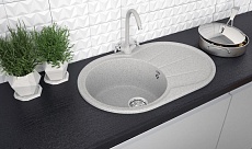 Смеситель для кухни Ulgran Classic U-012-310 серый