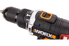 Бесщеточная аккумуляторная ударная дрель-шуруповерт Worx WX373
