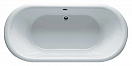 Акриловая ванна Riho Dua 180x86 см белая панель