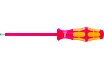 Отвёртка диэлектрическая WERA VDE, SL 0.6х3.5х100 мм, WE-006110