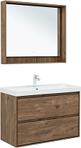 Мебель для ванной Aquanet Милан 100 см дуб рустикальный