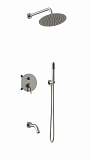 Душевой набор Vincea Villa VSFW-1VL3BN трехрежимный, брашированный никель