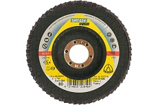 Круг шлифовальный лепестково тарельчатый (125х22.2 мм; Р80; выпуклый) для УШМ Klingspor 322775