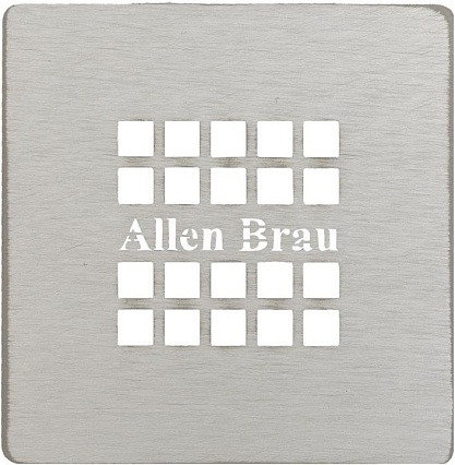 Решетка Allen Brau Priority 8.310N1-BA серебро браш