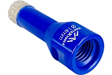 Коронка алмазная с техническим воском 14x35 мм для УШМ Vertextools 333-14-35