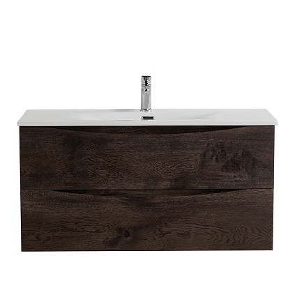 Тумба с раковиной BelBagno Marino-Cer-N 100 см Rovere Nature Grigio