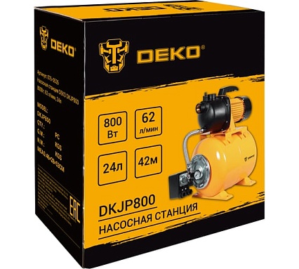 Насосная станция Deko DKJP800 076-0526
