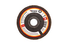 Круг лепестковый торцевой P40, 115x22.2 мм Kranz KR-90-0005