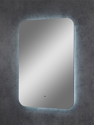 Зеркало Art&Max Ravenna AM-Rav-500-700-DS-F 50x70 с холодной подсветкой