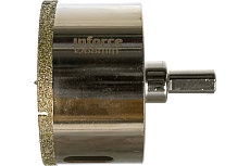 Коронка алмазная по стеклу и керамике (68 мм; 30 мм) Inforce 11-01-077