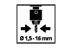 Станок сверлильный Einhell TC-BD 630/1 630 Вт, 250-2400/мин, патрон 16 мм, МК2 4520597