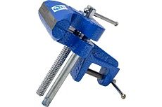Слесарные тиски CNIC 90 мм настольные без наковальни, крепление струбциной 29297