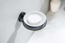 Мыльница Aquatek Оберон AQ4203MB черный матовый