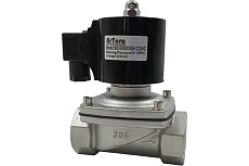Соленоидный клапан прямого типа с мембраной принудительного подъёма ArTorq SK32N200GN.220AC 2/2 нормально закрыт, G 1”1/4, корпус нержавеющая сталь