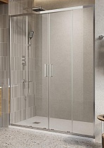 Душевая дверь BelBagno LUCE-BF-2-140-C-Cr 140x195 прозрачная, хром