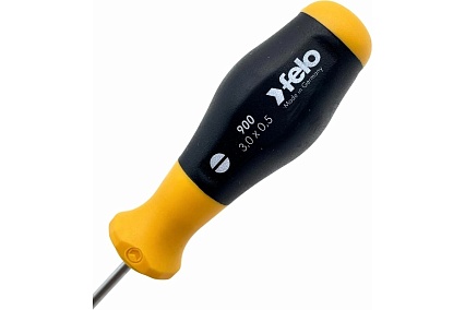 Шлицевая отвертка Felo SL3,0x0,5x80 90003210