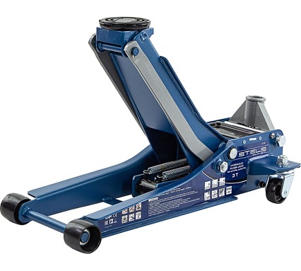 Гидравлический подкатной домкрат Stels LOW PROFILE QUICK LIFT быстр.подъем, 3 т, 75-515 мм, проф. 51136