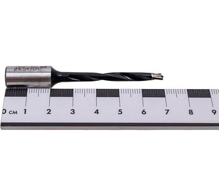 Сверло глухое 4.5x35x70, S10x20 R Woodtec ИН 359054