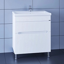 Мебель для ванной Санта Лондон 70 см, напольная (рак.Фостер 70), белый
