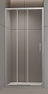 Душевая дверь Vincea Альфа (Alpha) VDS3-3AL100CL 100x195 хром, прозрачная