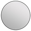 Зеркало Cersanit Eclipse Smart 100x100 см с подсветкой, черный A64149