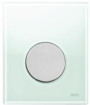 Кнопка смыва для писсуара TECE Loop 9242652 стекло, мятный зеленый/хром матовый