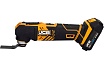 Многофункциональный инструмент JCB (-18MT-B-E) 18 V, 5000-15000 об/мин, ЗУ (-18VFC-E)2.4 A, аккум. батарея (-20LI-E) 2.0AH -18MT-2XB-E(57233) JCB-18MT-2XB-E(57233)