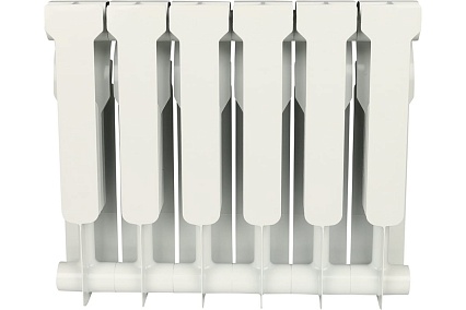 Биметаллический радиатор Rommer Profi BM 350 BI350-80-80-130 6 секций RAL9016 86630