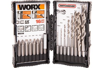 Аккумуляторная дрель-шуруповерт Worx Switchdriver WX176.2