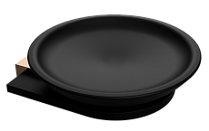 Мыльница Bemeta Galla 108108020 черный/бронза