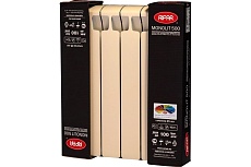 Биметаллический радиатор Rifar Monolit 500-6 Ду 3/4, АЙВОРИ RM50063/41013