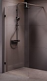 Душевая перегородка Am.Pm X-Joy W94WI-90-F1-BTE 90x195 черный матовый, прозрачное