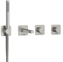 Смеситель для ванны WasserKRAFT Tauber A6451.296.298.275.100.276 никель