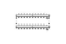 Коллектор в сборе Wester нержавеющая сталь, 1&quot;-3/4&quot;, на 10 выходов, с 2 заглушками 0-32-1905