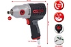 Пневматический ударный гайковерт KS Tools 1/2 1690 Нм 515.1210