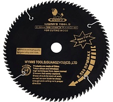 Диск пильный WYNNS тв. спл. 250х25,4мм, z=80, W0048/ Tools 00000019925