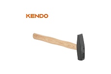 Молоток слесарный с деревянной рукояткой KENDO 300 гр 25213