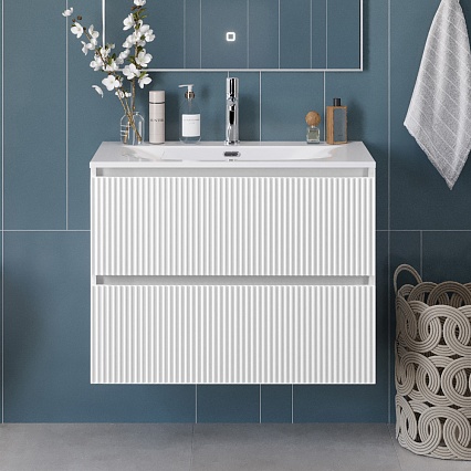 Мебель для ванной BelBagno Uno 80 см Bianco Opaco