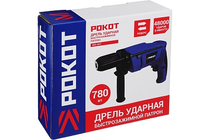Ударная электрическая дрель Рокот ДУ-780 780Вт 693-041