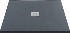 Поддон для душа Aquanet Pleasure 100x100 квадратный, черный камень