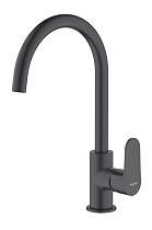 Смеситель для кухни Aquatek Оберон AQ1282MB черный матовый