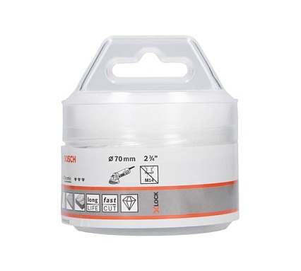 Алмазная коронка Dry Speed X-LOCK 70 мм Bosch 2608599023