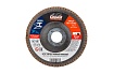 Круг лепестковый конический 125х22 мм, P80 Gepard GP5015-80