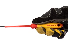 Отвертка для винтов со шлицевой головкой Knipex KN-982030